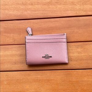 Coach Blush Pink Card Wallet